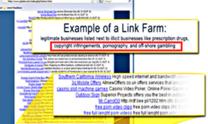 Link Farming Example Credit Search Engine Genie